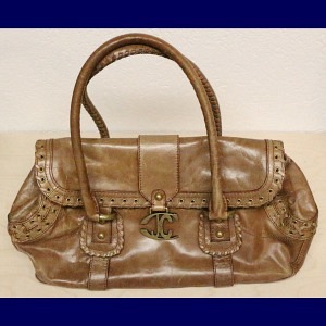 Original Just Cavalli Damen Handtasche aus Leder