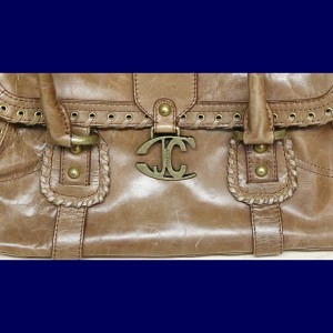 Original Just Cavalli Damen Handtasche aus Leder